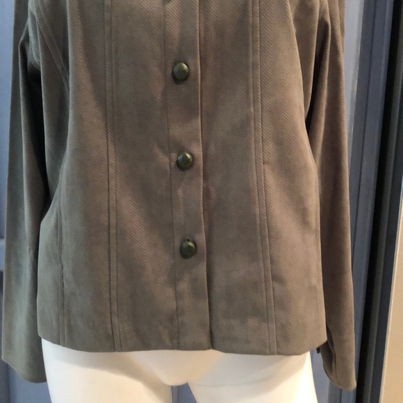 Norton McNaughton Green ButtonUp LongSleeve Sz12P - Picture 4 of 8